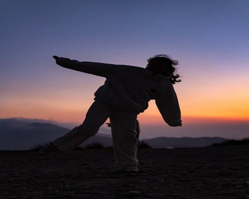 Peaceful lifestyle outdoor relaxation